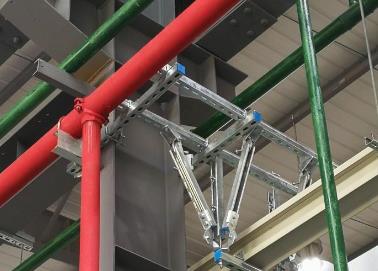 日照市该抗震支架的整体式支吊架结构协调性好